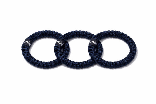Silk scrunchies