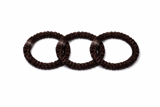 Silk scrunchies